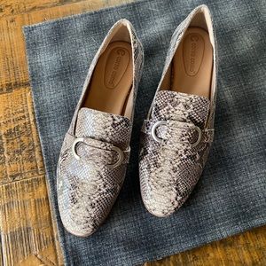 Corso Como snakeskin loafer